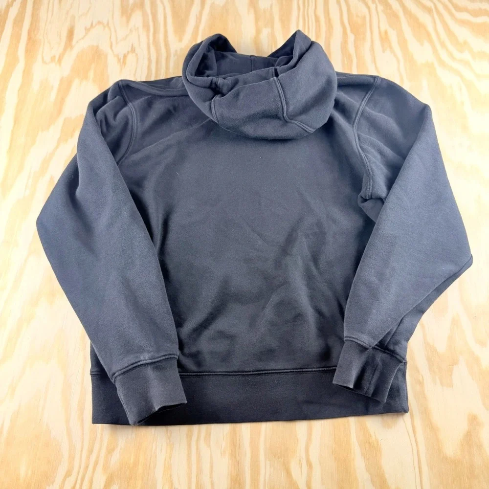Nike Sportswear Club Fleece Mens Black Pullover Hoodie Small Futura Logo